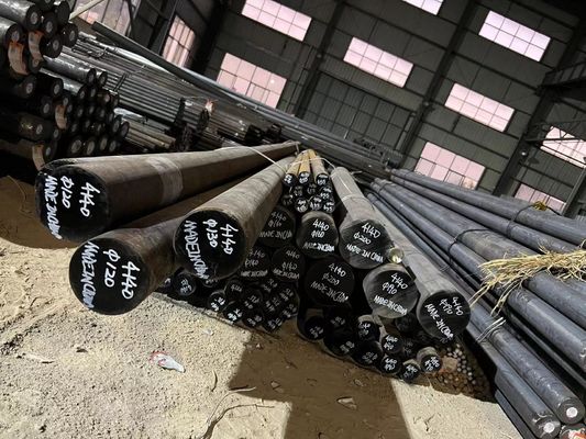 EAF LF VD ESR 4140 Acero de aleación laminado o forjado en caliente para una tecnología de producción superior