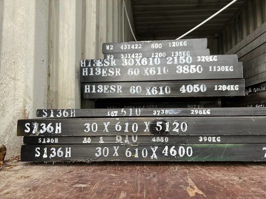 1.2343 Placa de acero de aleación robusta con mayor dureza y baja soldabilidad
