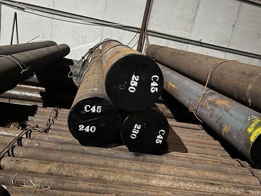 C45 S45C Alta resistencia al impacto herramienta de aleación de acero aceite de apagado tratamiento térmico al vacío