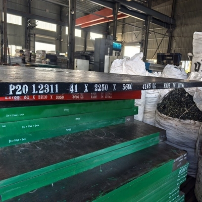 P20 Acero moldeado con dureza de superficie de molienda y molienda 28-35HRC