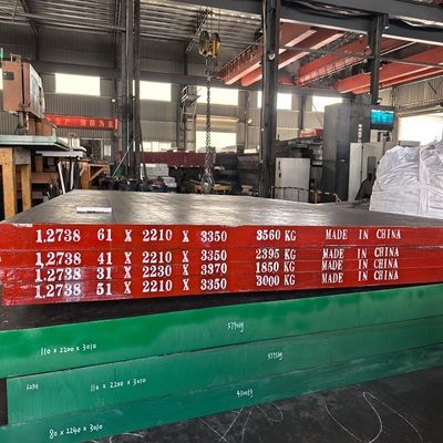 P20 Acero moldeado con dureza de superficie de molienda y molienda 28-35HRC