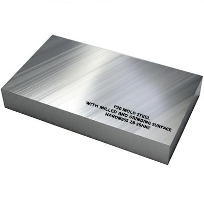 P20 Acero moldeado con dureza de superficie de molienda y molienda 28-35HRC